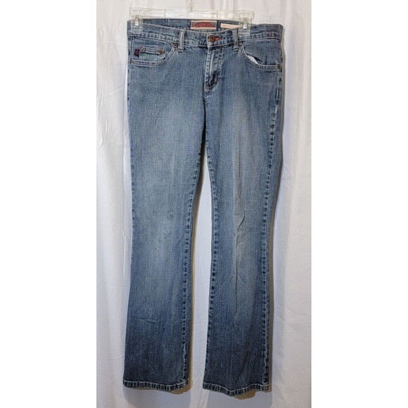 Z Cavaricci Vintage Jeans - Size 7, Low Rise Crop Straight Leg - Picture 1 of 8